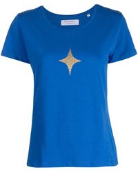 Madison Maison - Star-Print Cotton-Jersey T-Shirt - Lyst