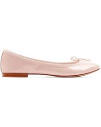 Repetto - Cendrillon Bow Flat Shoes - Lyst