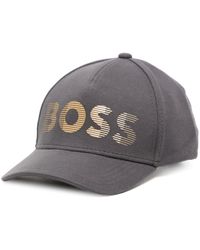BOSS - Gorra con logo estampado - Lyst