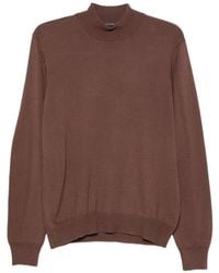 Tagliatore - Lionel High-Neck Virgin Wool Sweater - Lyst