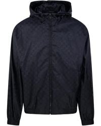 Gucci - Gg-Monogram Zip-Up Jacket - Lyst