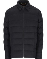 Herno - Doudoune À Col Polo - Lyst