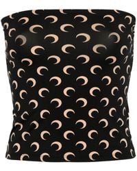 Marine Serre - Crescent Moon チューブトップ - Lyst