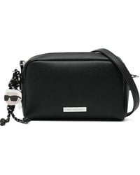 KARL LAGERFELD - Ikon Smooth Slim Camera Bag - Lyst