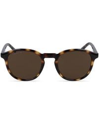 Lacoste - Round-Frame Sunglasses - Lyst