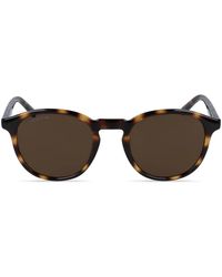 Lacoste - Round-Frame Sunglasses - Lyst