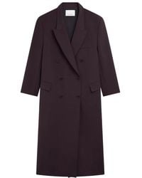 Frankie Shop - Jane Double-breasted Long Coat - Lyst