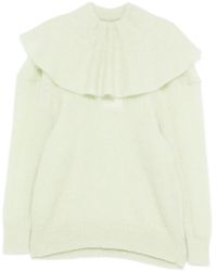 Viktor & Rolf - Volant Ruffled-Neck Sweater - Lyst