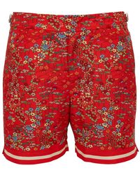 Orlebar Brown - Bulldog Floral-Print Swim Shorts - Lyst