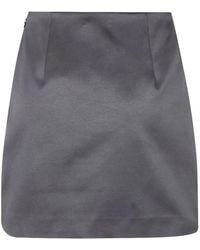 By Malene Birger - Raye Asymmetric Mini Skirt - Lyst