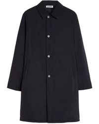 Jil Sander - Long-Sleeve Button-Up Coat - Lyst
