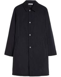 Jil Sander - Nylon Quilted Coat - Lyst
