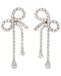 Jennifer Behr - Oorbellen Met Kristal - Lyst