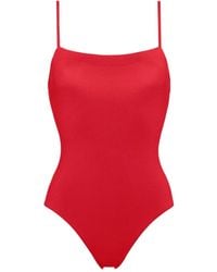 Eres - Aquarelle Square-Neck Swimsuit - Lyst