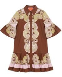 La DoubleJ - Choux Ruffled-Trim Dress - Lyst