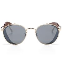 Oliver Peoples - Cesarino-l Round-frame Sunglasses - Lyst
