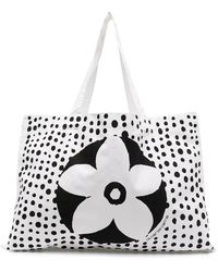 10 Corso Como - Floral Polka-Dot Print Tote Bag - Lyst