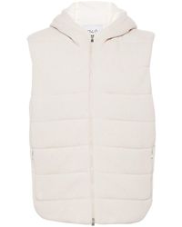 D4.0 - Ribbed-Knit Gilet - Lyst