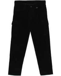 KARL LAGERFELD - Corduroy Cargo Trousers - Lyst