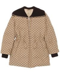 Gucci - Gg Canvas Puffer Jacket - Lyst