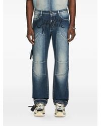 Off-White c/o Virgil Abloh - Cherry Printed Jeans - Lyst