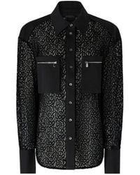 Pinko - Lace Shirt With Pockets - Lyst