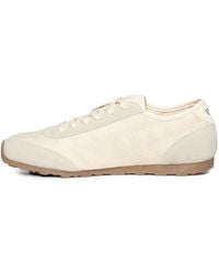 V73 - Foldy Monogram-Print Suede-Panel Sneakers - Lyst