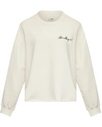 MM6 by Maison Margiela - Handwritten-Print Sweatshirt - Lyst