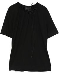 Simone Rocha - Bow-Detail T-Shirt - Lyst