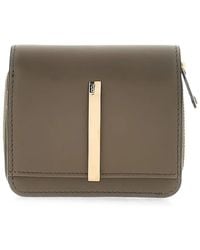 Tod's - Logo-Plaque Leather Wallet - Lyst