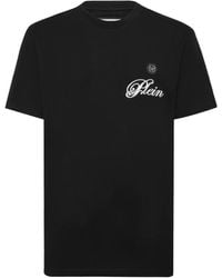 Philipp Plein - Logo-Print T-Shirt - Lyst