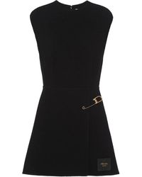 Prada - Mini-Jurk Met Veiligheidsspeld - Lyst