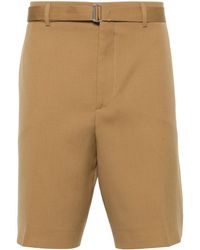 Lanvin - Shorts aus Wolle mit Bügelfalten - Lyst