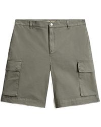 Woolrich - Cargo Cotton Twill Shorts - Lyst