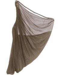 Norma Kamali - Drapiertes Diana One-Shoulder-Top - Lyst