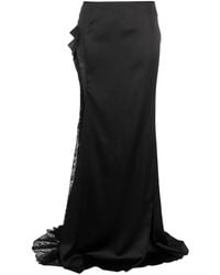 Gemy Maalouf - Gonna Lunga Con Dettagli A Fiori - Lyst