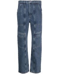 Agolde - Cargo Straight-Leg Jeans - Lyst