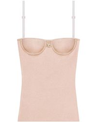 Courreges - Lingerie Interlock Top - Lyst