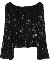 MANURI - Nomi Lace Off-Shoulder Top - Lyst