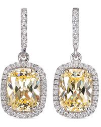 Anabela Chan - Pendientes Comet Canary en oro blanco de 18 ct con diamantes - Lyst