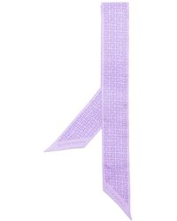 Givenchy - 4g Monogram Silk Tie - Lyst