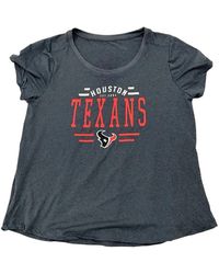 KTZ - Texans Nfl Logo-Print T-Shirt - Lyst