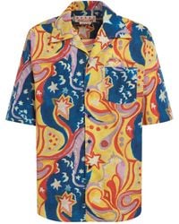 Marni - Overhemd Met Print - Lyst