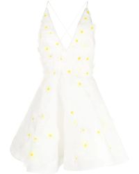 Zimmermann - Robe Matchmaker Daisy À Coupe Mi-Longue - Lyst