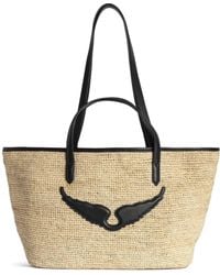 Zadig & Voltaire - Le Wings Panier Shopper Bag - Lyst