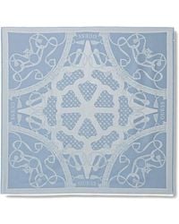 Guess - Dita Fringed-Hem Patterned Scarf - Lyst