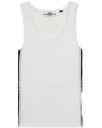 Gcds - Top Sin Mangas Con Franjas Del Logo - Lyst