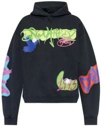 DSquared² - Graffiti-Print Hoodie - Lyst
