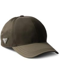 Prada - Baseballkappe Aus Re-Nylon - Lyst