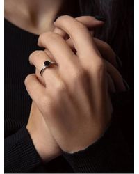 SOLO for Diamonds - X Yulia Kusher Round-Cut Diamond-Embellished Ring - Lyst
